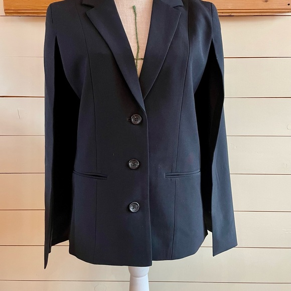 NWT Eva Longoria X The Limited Blazer Cape Cloak - Picture 2 of 5
